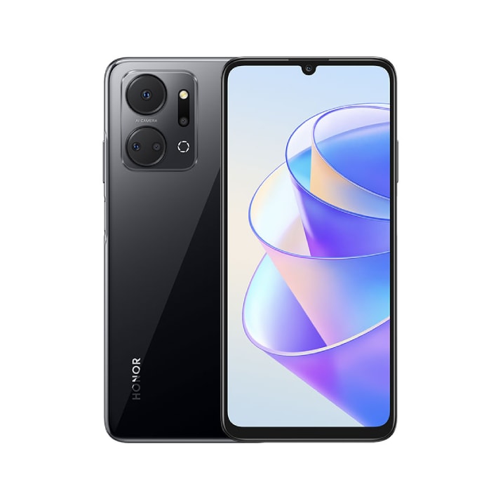 موبايل Mobile Honor X7 A, 128GB, 4GB RAM, Black, Dual SIM, 4G