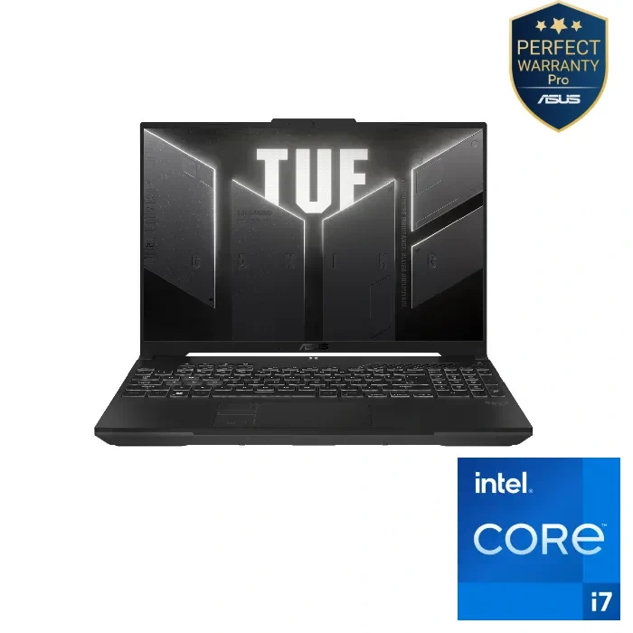 لابتوب ASUS TUF Gaming F16 FX607VU-RL007W Gaming Laptop, Intel Core i7 13620H, 16GB RAM, 512GB SSD, RTX 4050 6GB, 16” WUXGA 144Hz, Win11 - 90NR0N06-M00710