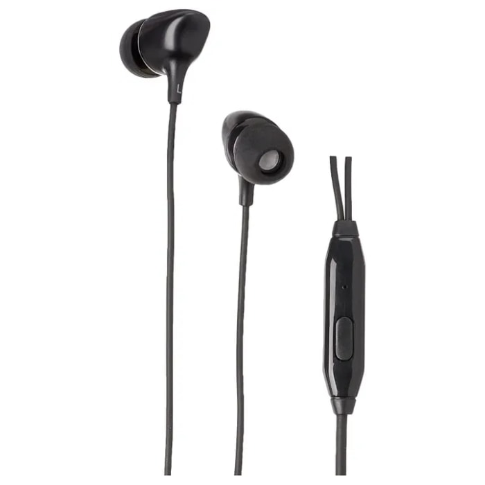سماعة Celebrat G7 Wired wearing sports earphones comfortable With Microphone Black ضمان شهر
