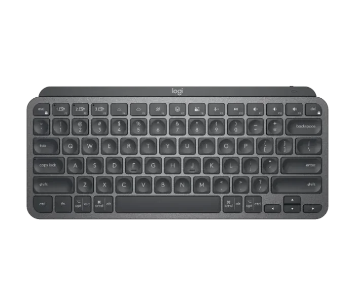 كيبورد Logitech MX Keys Mini Wireless Illuminated Arabic Keyboard - Graphite
