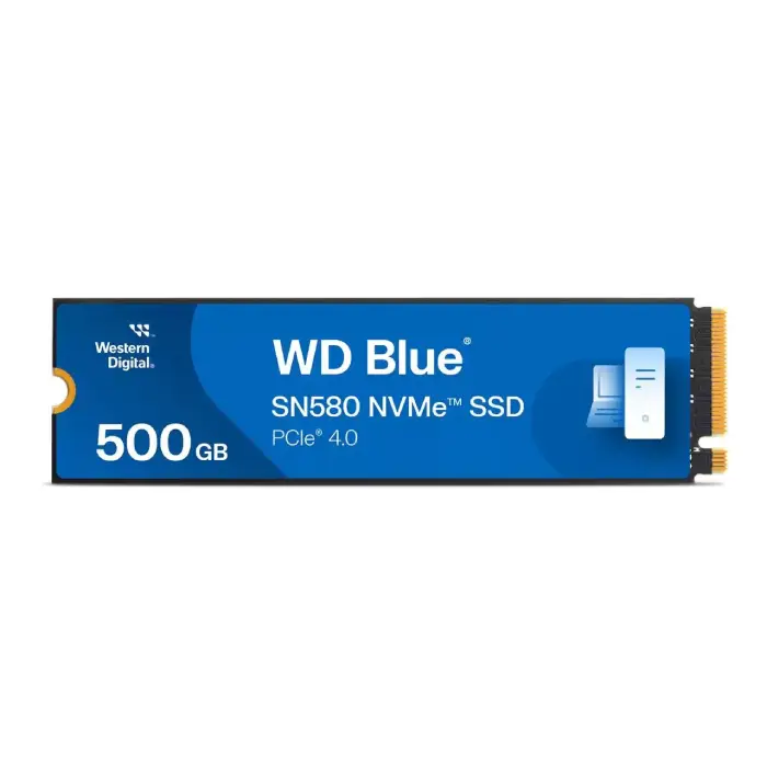 هارد SSD Western Digital Blue SN580, WD Internal SSD, 500GB, M.2 2280 - WDS500G3B0E