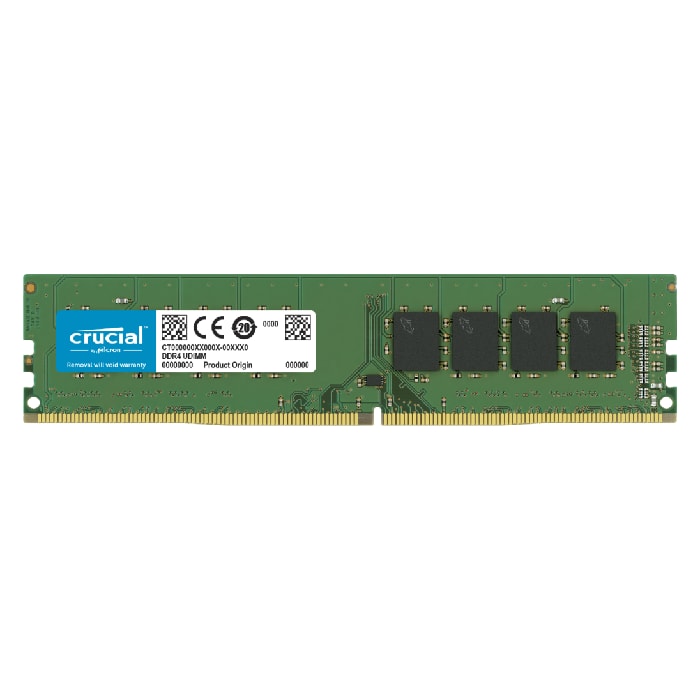 رامات Crucial RAM 8GB DDR4 3200 MHz UDIMM CL22 Desktop Memory - CT8G4DFRA32A
