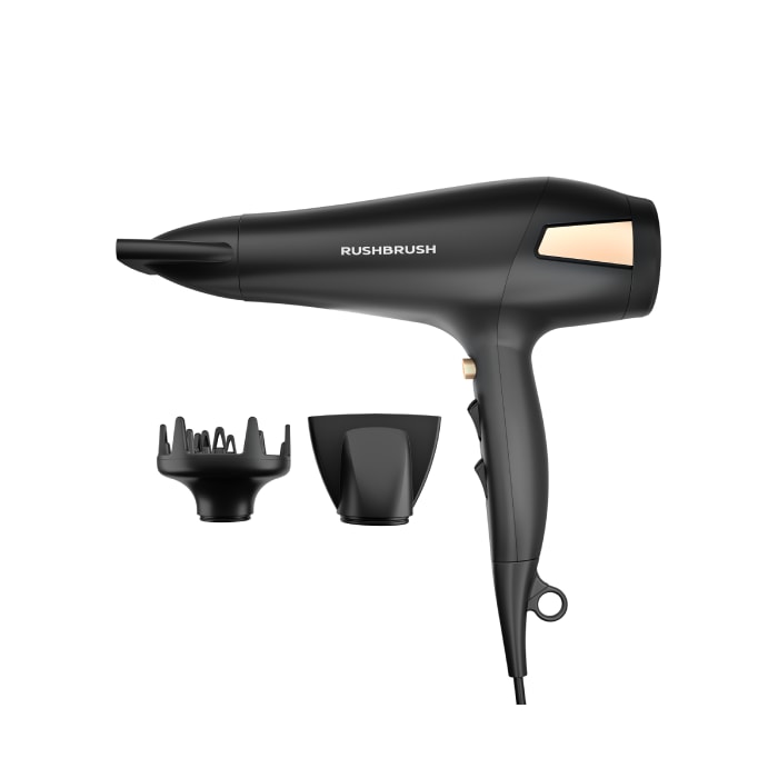 سشوار Rush Brush D2 PRO Hair Dryer 2500W Black