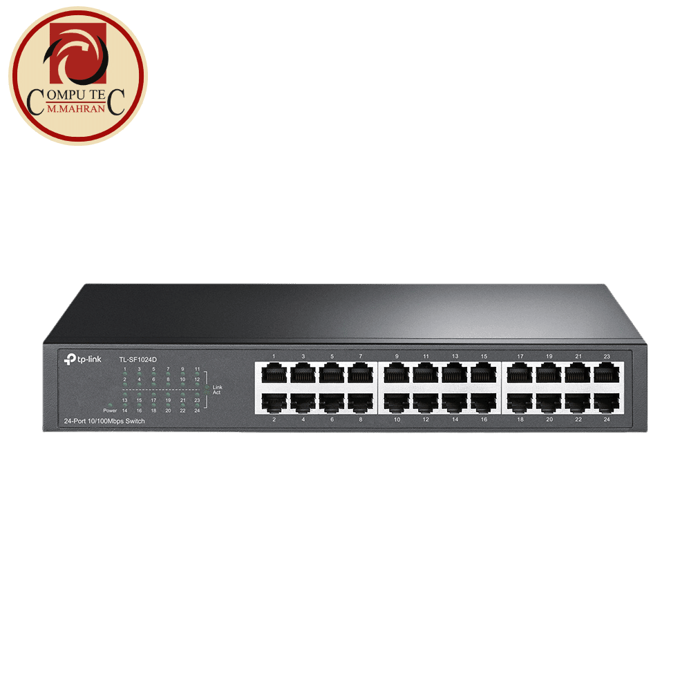 سويتش TPLink TL-SF1024D 24-port 10/100Mbps Desktop Rackmount Switch