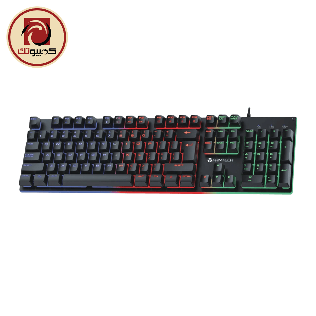 كيبورد Fantech K614L Fighter III RGB Wired Gaming Keyboard