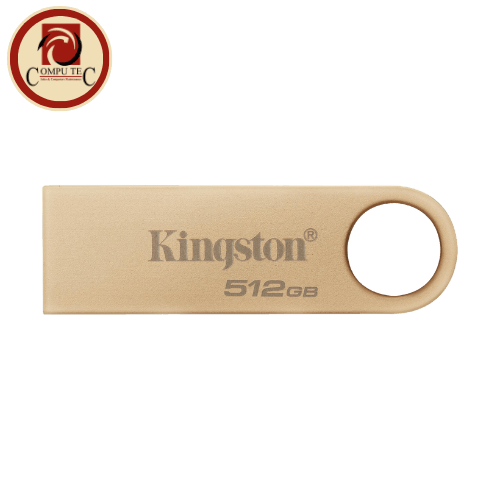 فلاش ميموري Kingston DataTraveler SE9 G3 Gold 512GB USB 3.2 Gen 1 Flash Drive: Premium Storage, Striking Design!