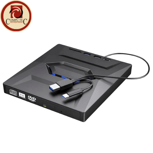 إكسسوار 5in1 hotspot CD external lan DVD drive 2MB writer USB 3.0 SD TF maca