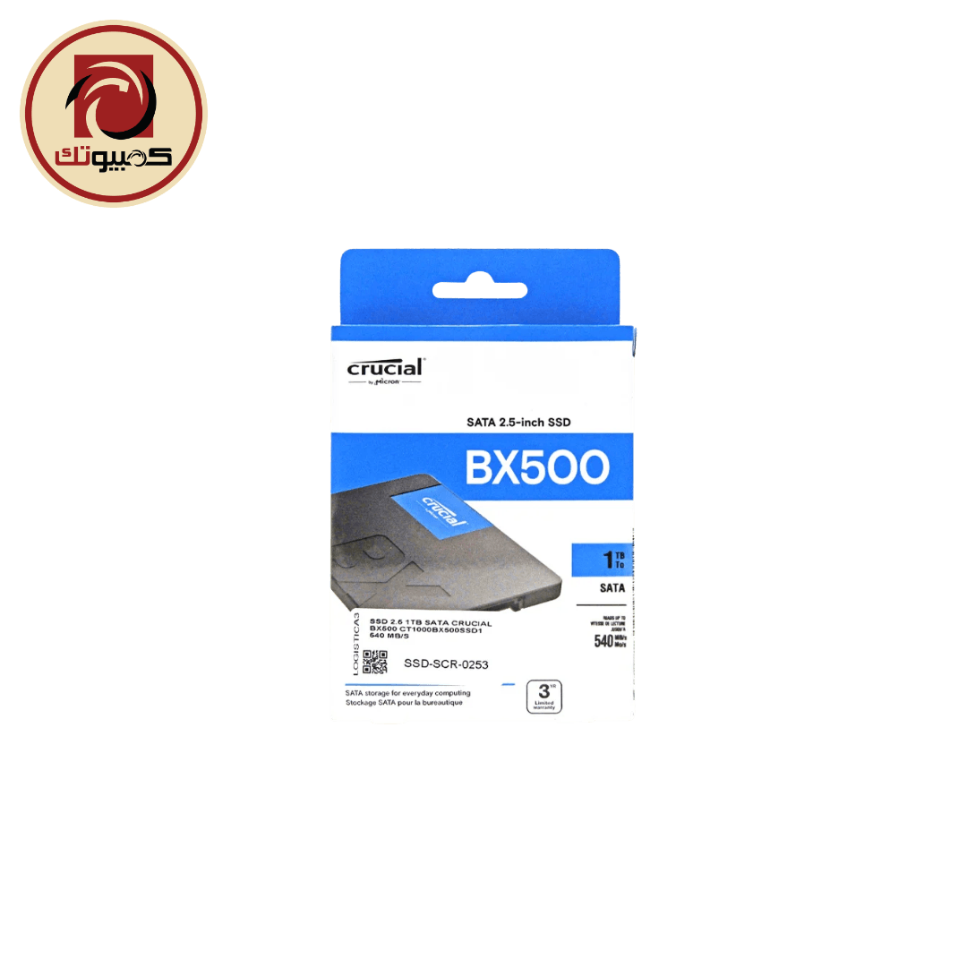 هارد SSD Crucial BX500 1TB 2.5″ SATA III Internal SSD – CT1000BX500SSD1