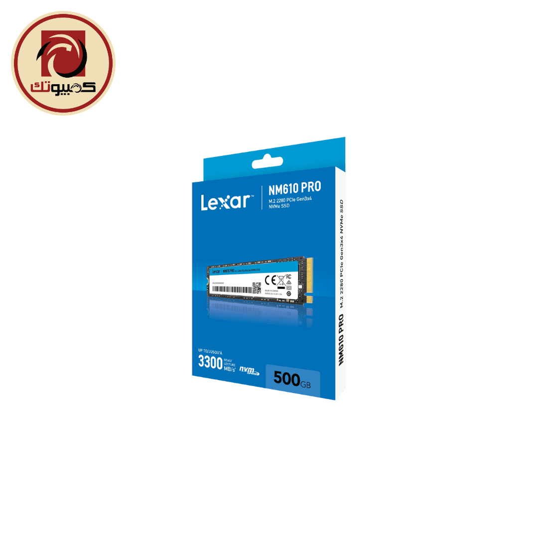 هارد SSD Lexar NM610 PRO 500GB PCIe Gen3 x4 NVMe M.2 SSD – LNM610P500G-RNNNG