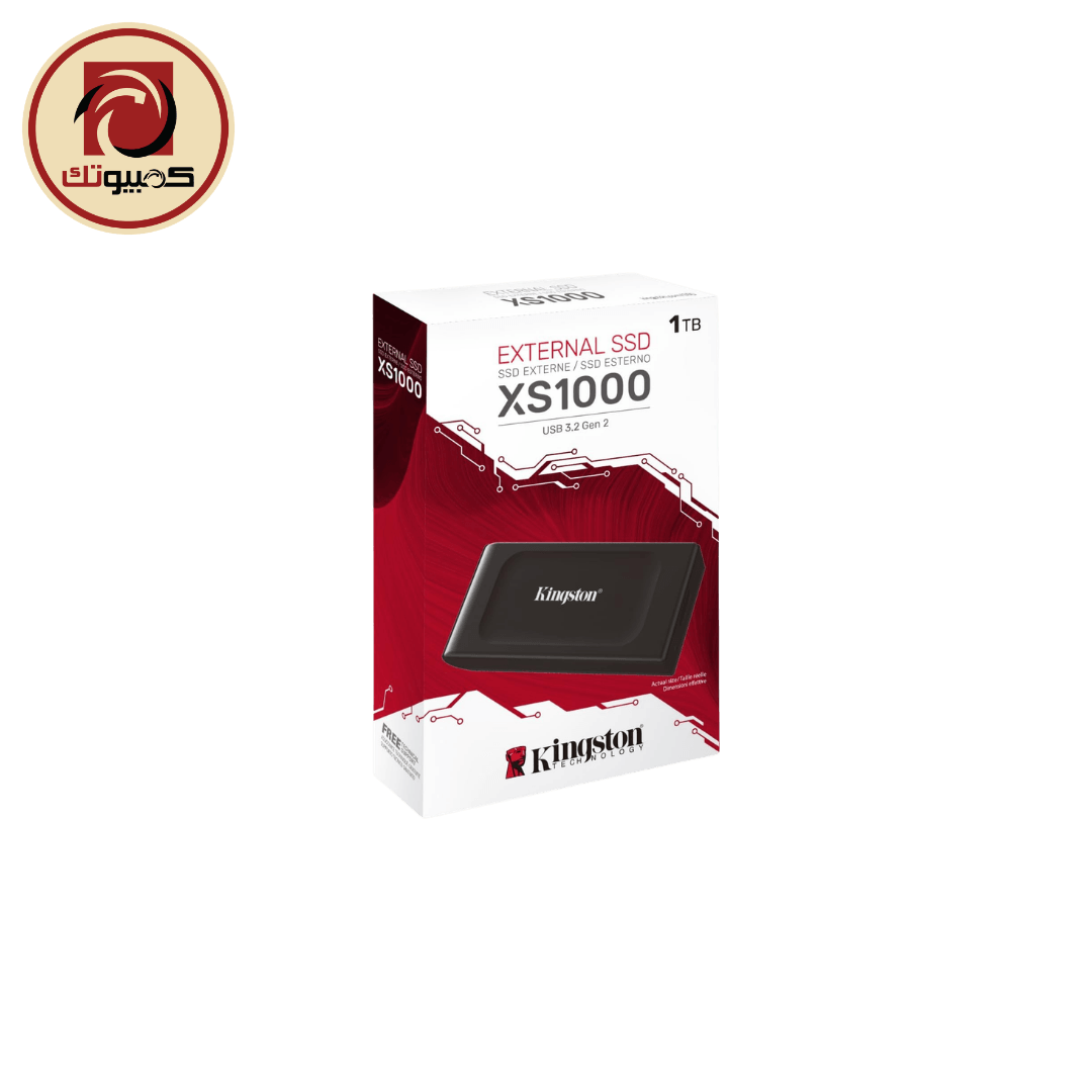 هارد SSD Kingston XS1000 1TB Portable External SSD – USB 3.2 Gen 2 Type-C, Up to 1050MB/s (SXS1000/1000G)