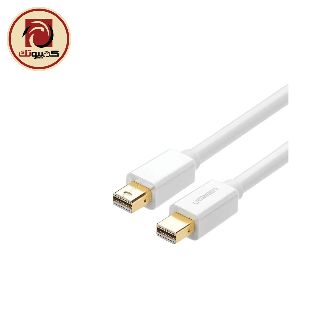 كابل UGREEN Mini DisplayPort to Mini DisplayPort Cable – 2M 4K@60Hz MD111 (10429) Bi-Directional Display Cable, White