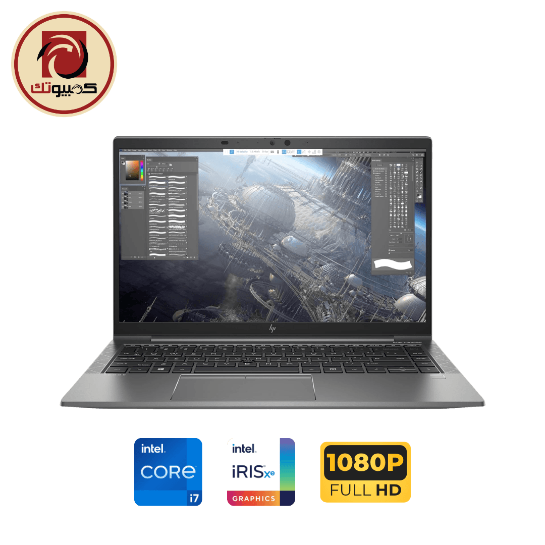 لابتوب HP ZBook Firefly 14 G8 Mobile Workstation – Intel Core i7-1185G7, Intel Iris Xe Graphics, 16GB RAM, 256GB SSD, 14″ FHD Touch
