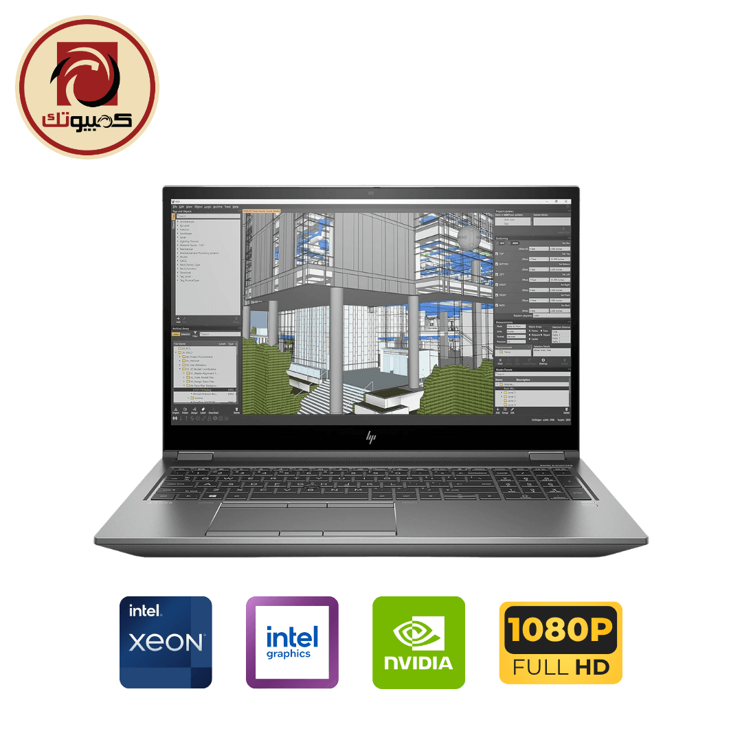 لابتوب HP ZBook Fury 15 G8 Mobile Workstation – Intel Xeon W-11955M, NVIDIA Quadro A2000, 32GB RAM, 512GB SSD, 15.6″ FHD