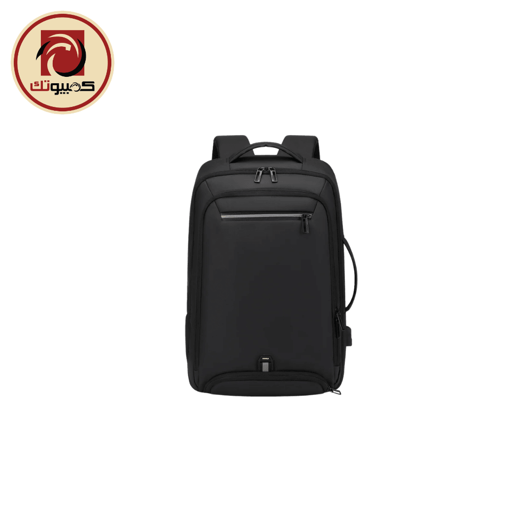 إكسسوار Rahala RAL-5306 Laptop Backpack – 15.6″ Expandable Water-Resistant Business Travel Backpack with USB Charging Port