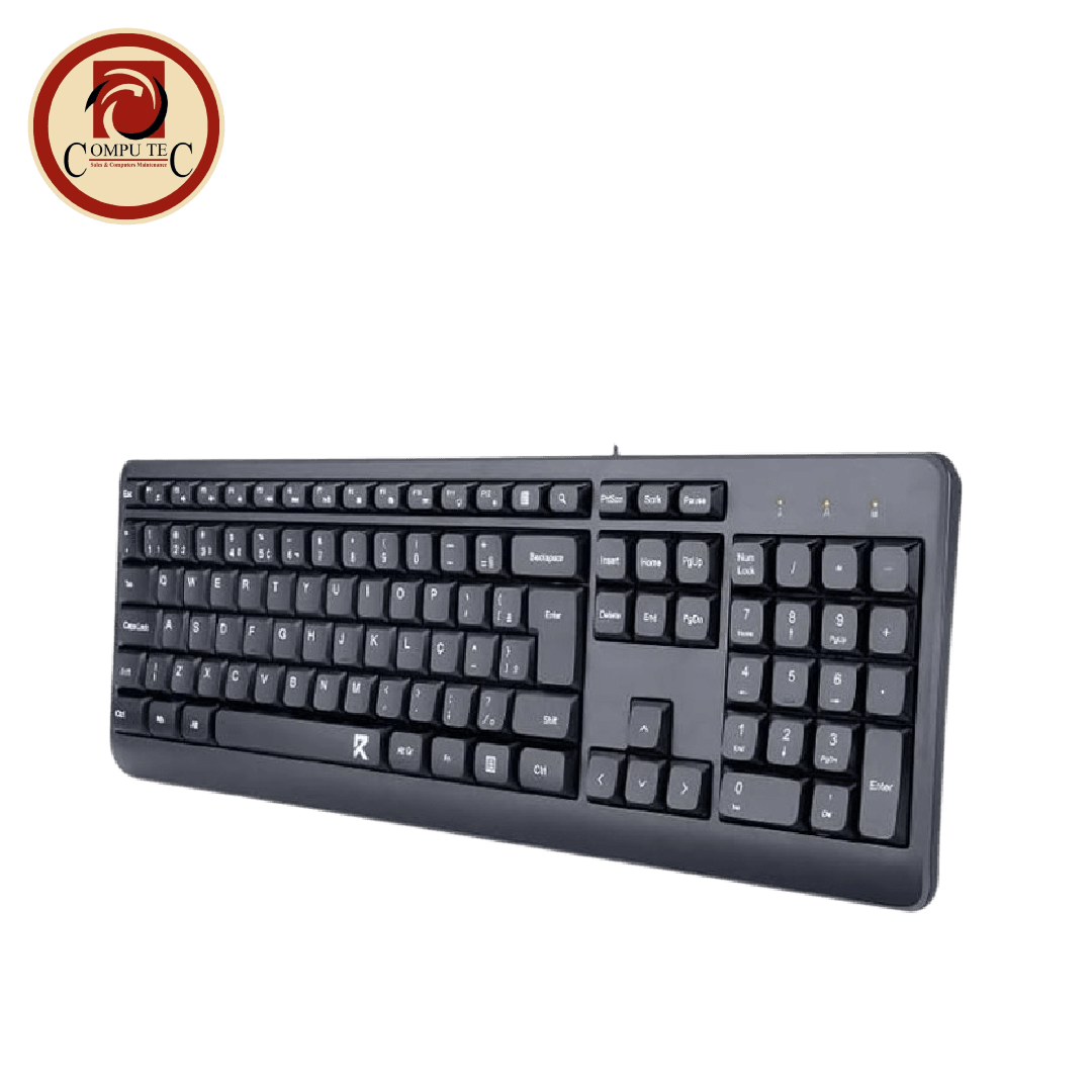 كيبورد Redragon BK-7092 USB Wired Keyboard – Durable and Responsive