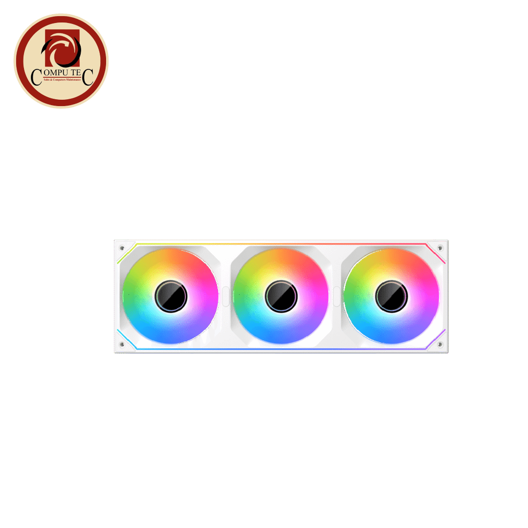 قطعة كمبيوتر XIGMATEK Infinity SF360 Digital ARGB Fan Kit – 360mm Triple 120mm PWM Fans