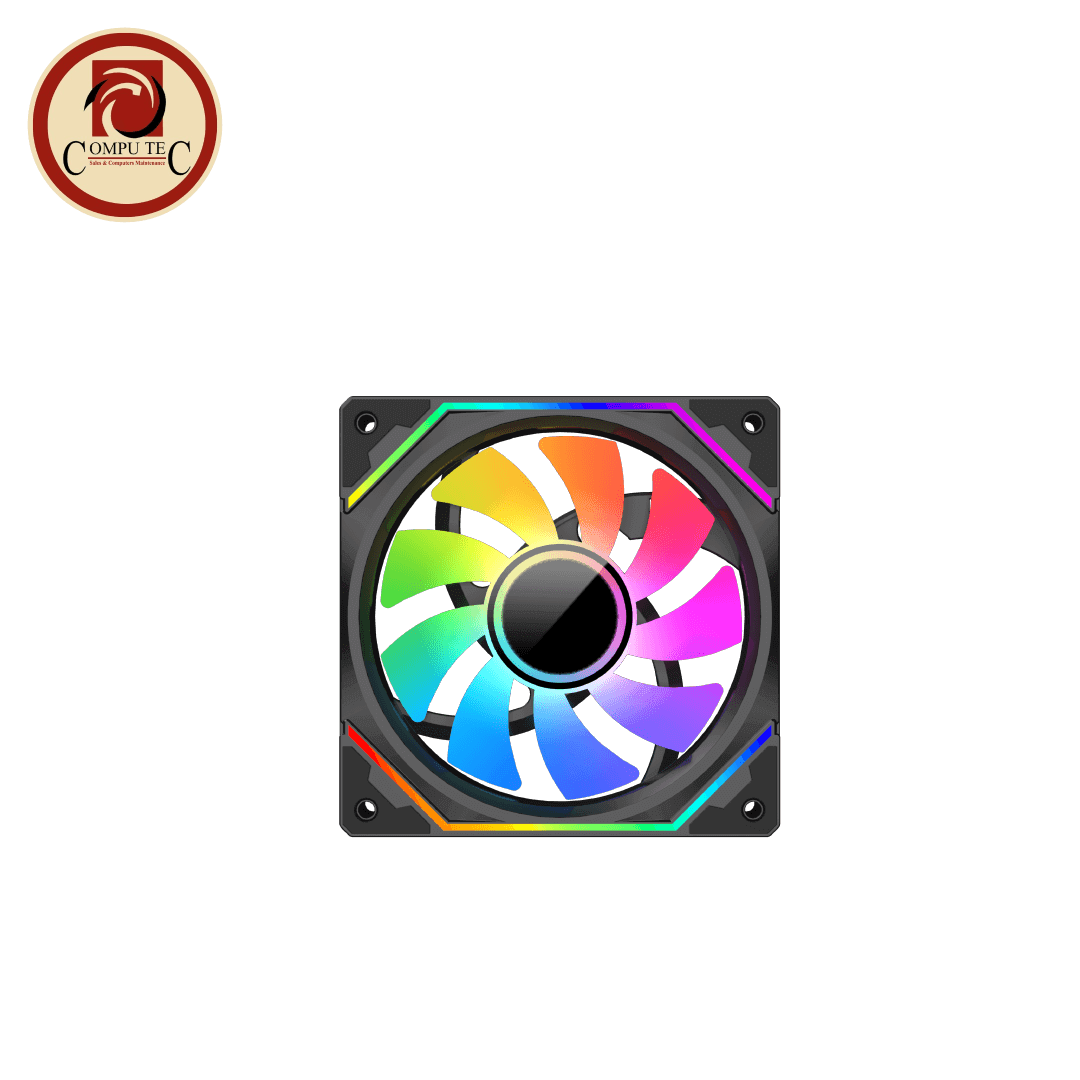 كيسة XIGMATEK Infinity Pro 3 Reverse ARGB 120mm Case Fan – 1200 RPM PWM
