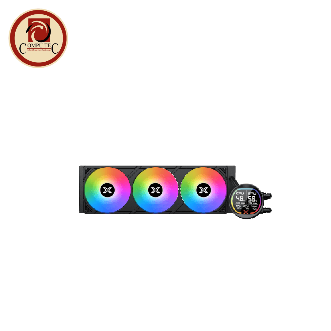 مبرد XIGMATEK LK Pro 360 Digital ARGB Liquid CPU Cooler – 2.7″ LCD Smart Display