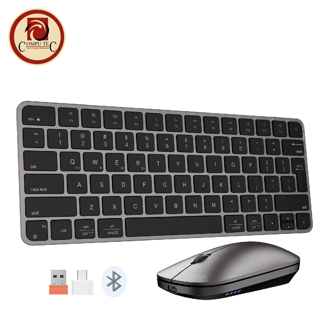 ماوس Meetion C210 Quiet Slim Wireless Keyboard & Mouse Combo – Apple Layout