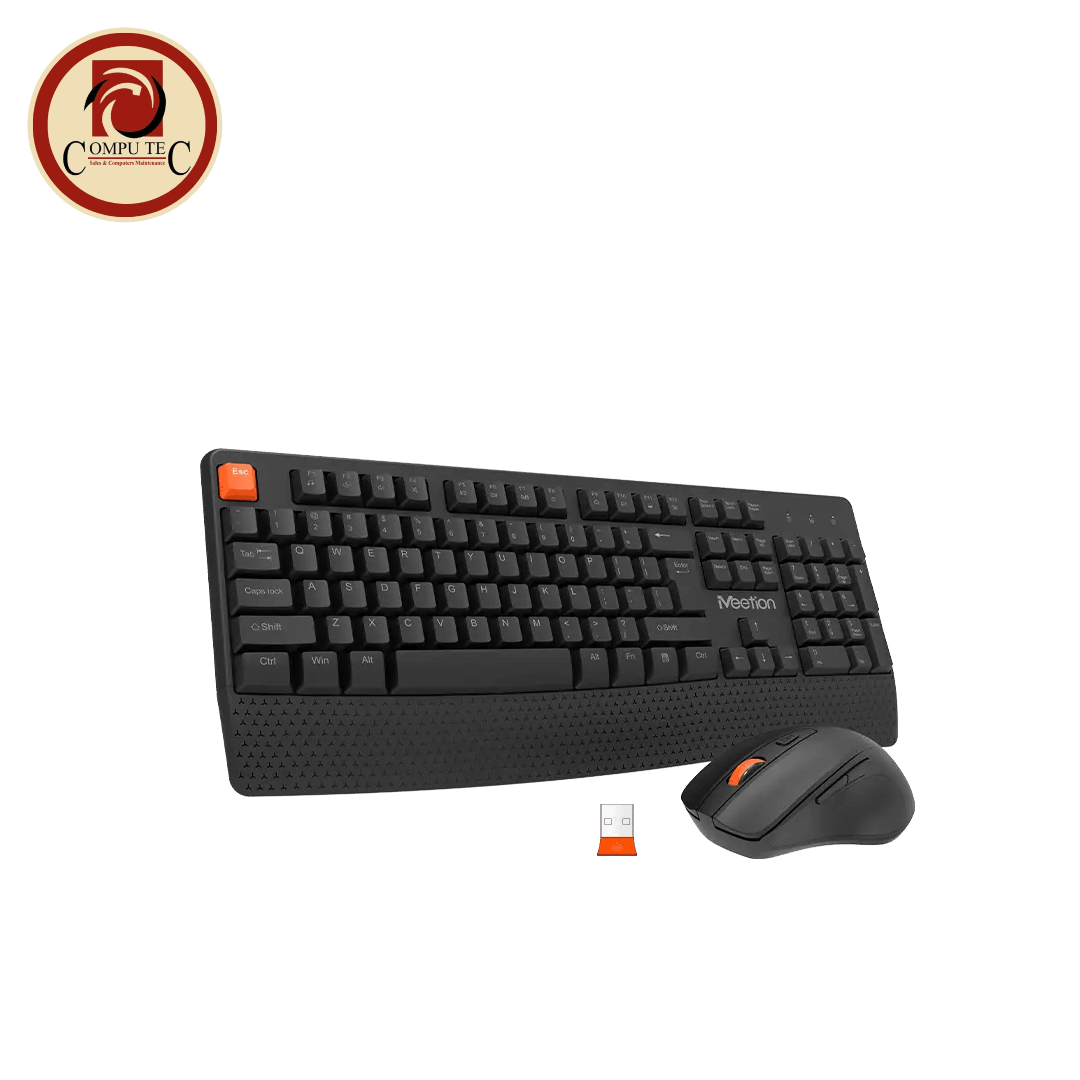 ماوس Meetion C4130 Wireless Ergonomic Keyboard & Mouse Combo – 2.4GHz USB