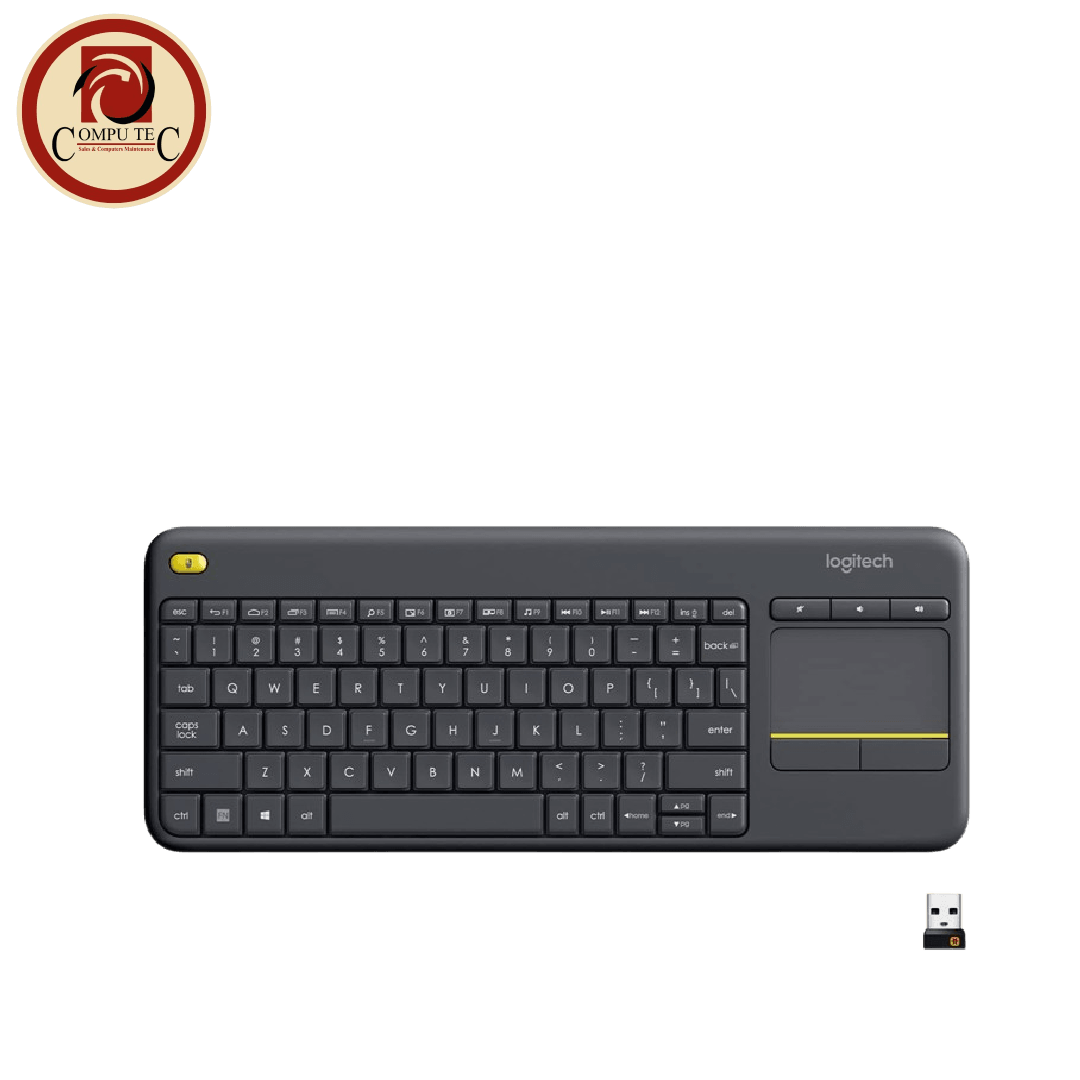 كيبورد Logitech K400 Plus Wireless Touch Keyboard