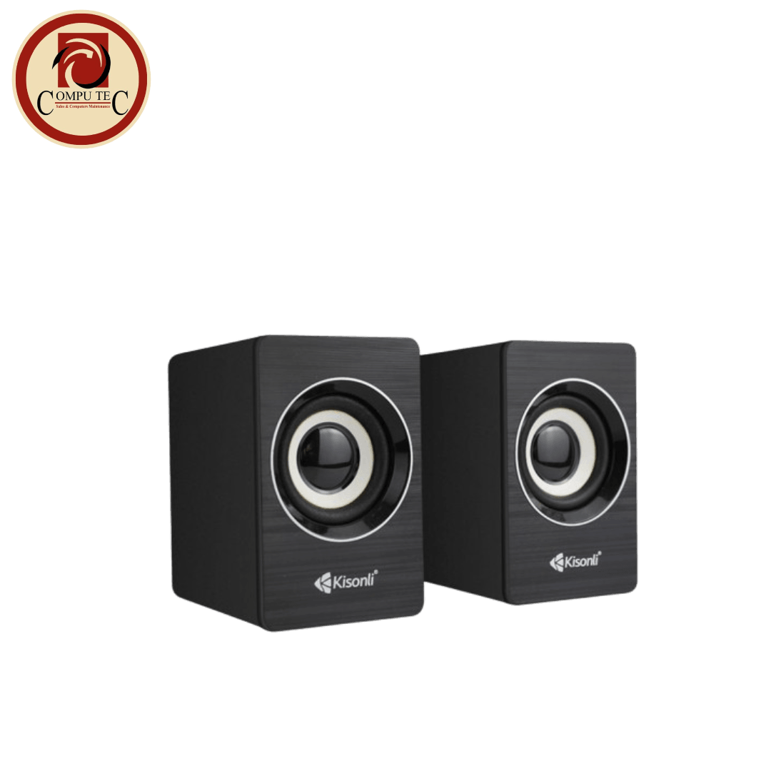 سماعة Kisonli A707 USB 2.0 Stereo Computer Speakers – Clear Desktop Sound