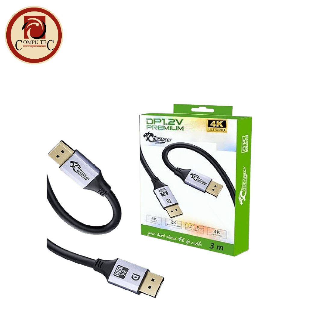 كابل Cougar DisplayPort Cable 1.8M 4K Ultra HD