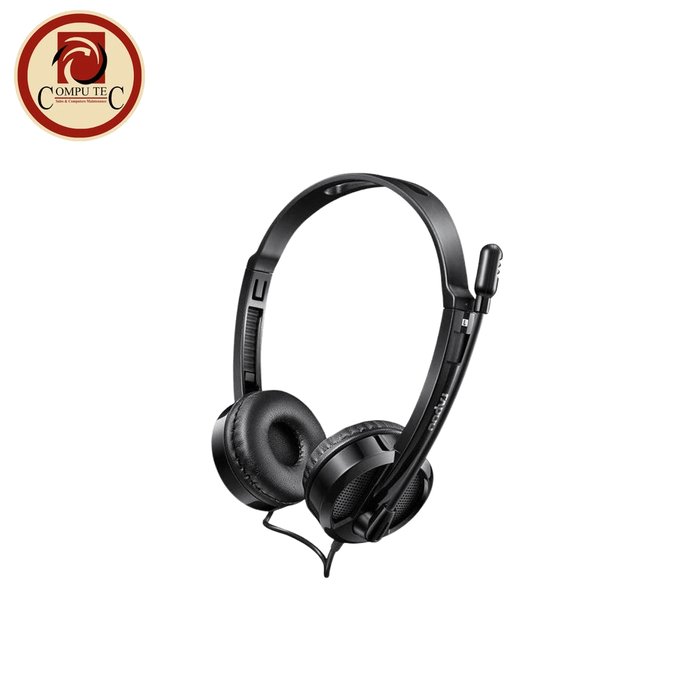 إكسسوار RAPOO Headbset H100 Plus Wired Stereo