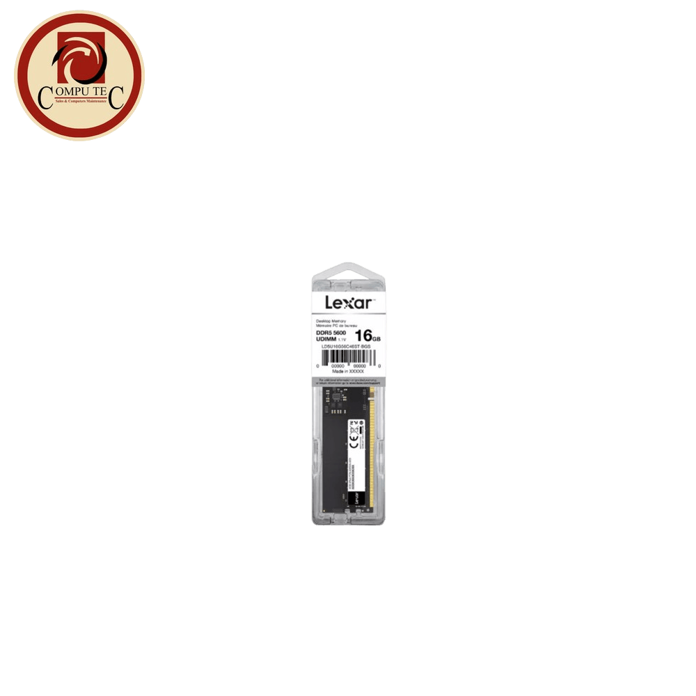 رامات Lexar 16GB DDR5 5600MHz Desktop RAM