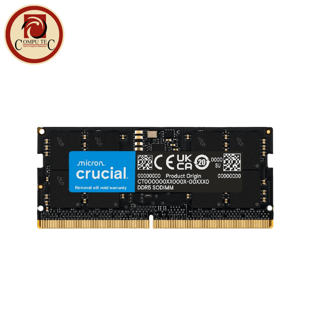 لابتوب Crucial 8GB DDR5 5600MHz Laptop RAM