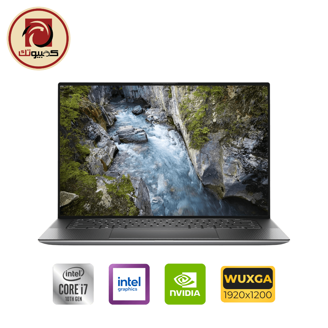 لابتوب Dell Precision 5550 Mobile Workstation – Intel Core i7-10850H, NVIDIA Quadro T2000 Max-Q, 16GB RAM, 512GB SSD, 15.6″ WUXGA