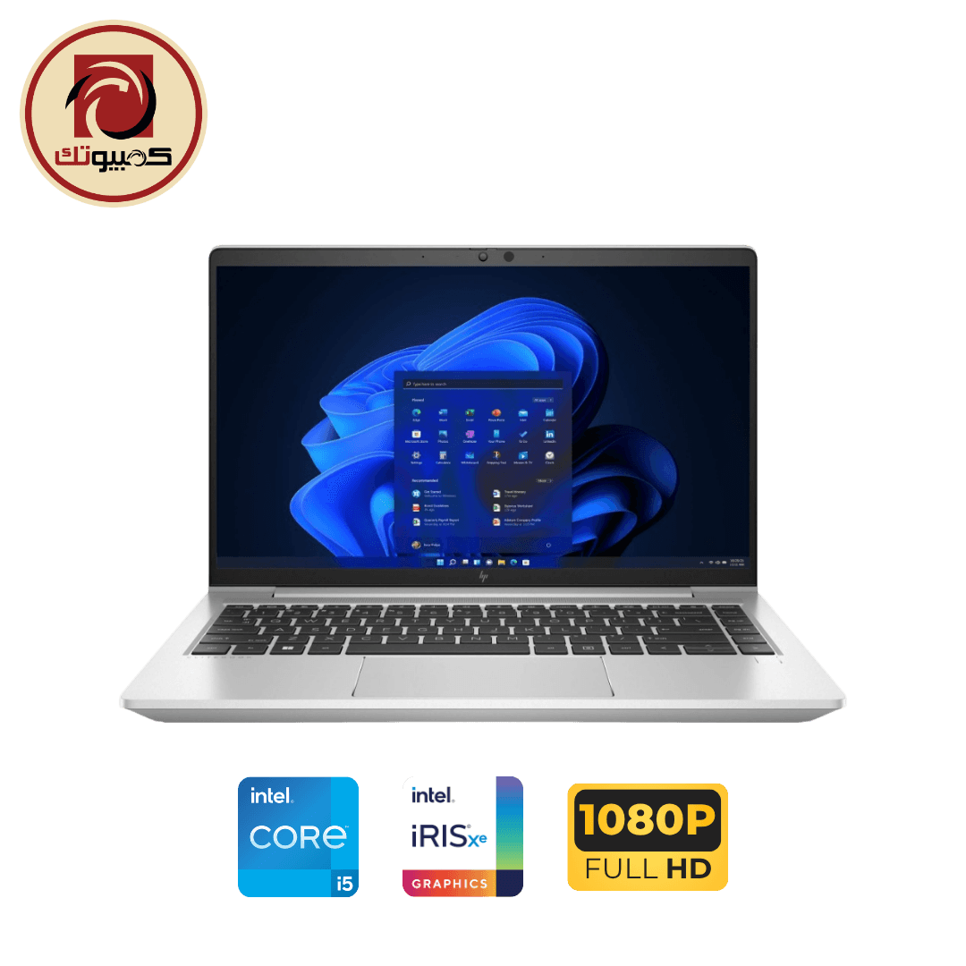 لابتوب HP EliteBook 630 G9 Business Laptop – Intel Core i5-1235U, Intel Iris Xe Graphics, 16GB RAM, 256GB SSD, 13.3″ FHD
