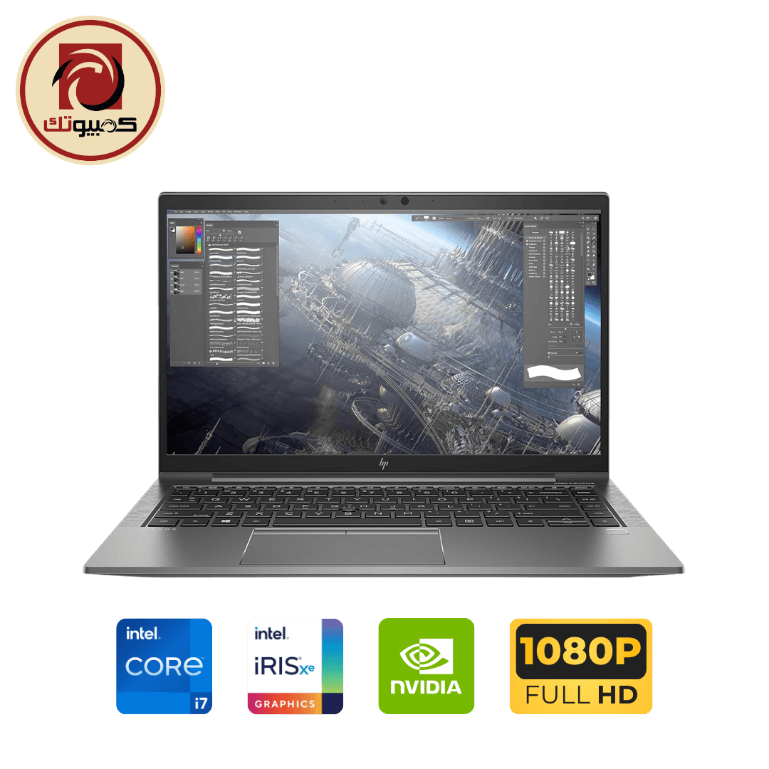لابتوب HP ZBook Firefly 14 G8 Mobile Workstation – Intel Core i7-1185G7, NVIDIA Quadro T500 4GB, 16GB RAM, 512GB SSD, 14″ FHD