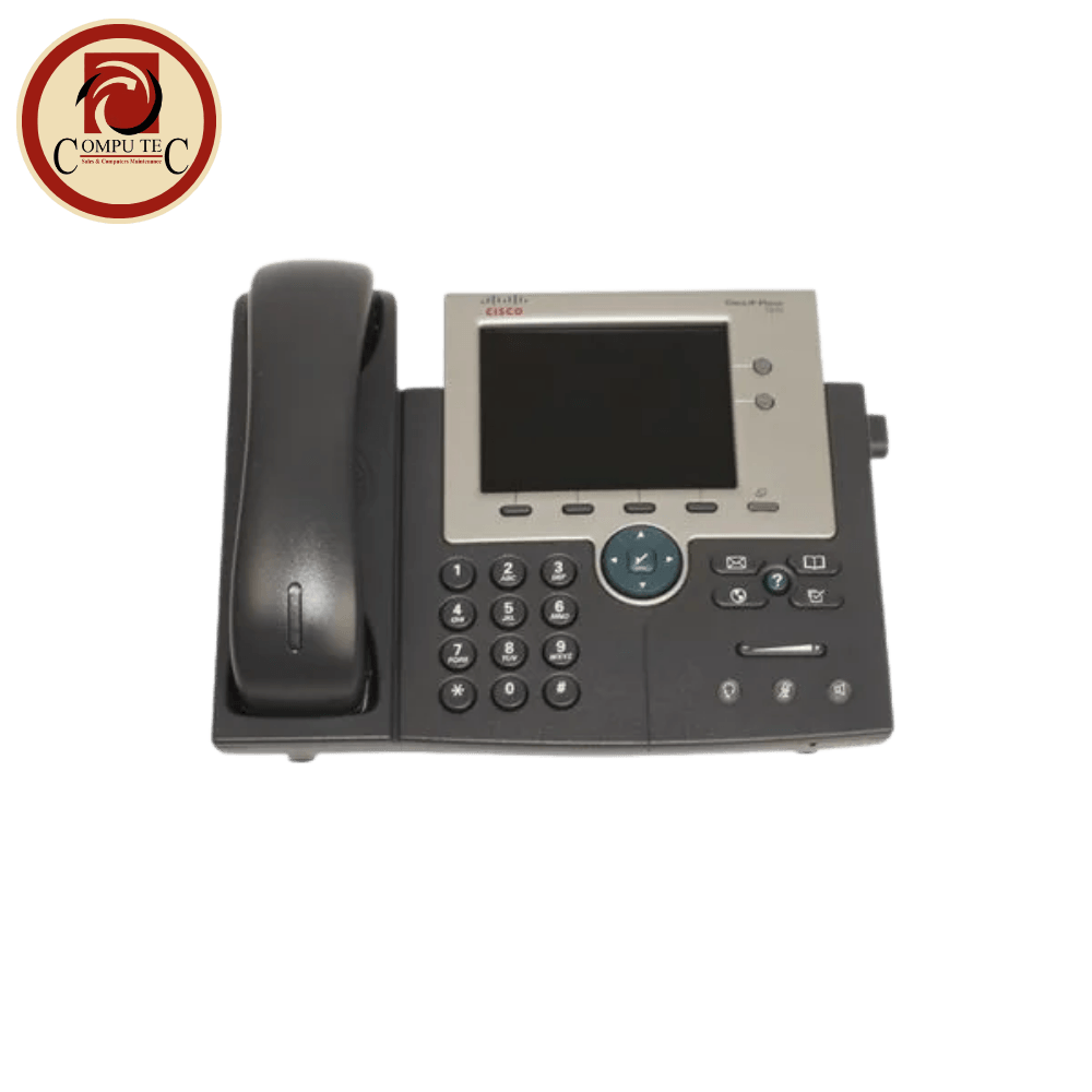 جهاز شبكة Cisco CP-7945G Unified IP Phone – 2-Line, Gigabit Ethernet, Color Display