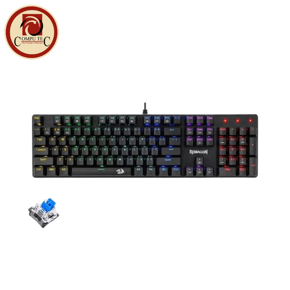 كيبورد Redragon K608 Elite Valheim Mechanical Gaming Keyboard