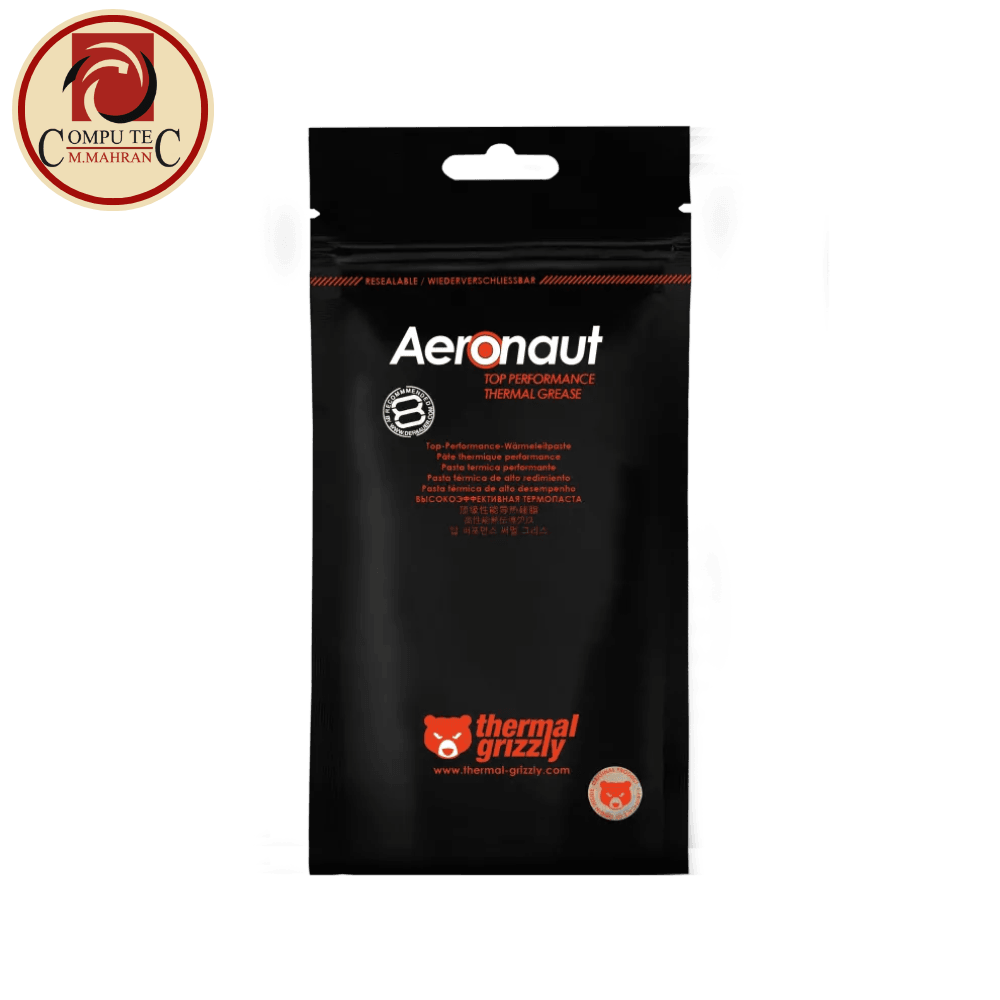 مبرد Thermal Grizzly Aeronaut Thermal Paste 10ml Performance Cooling Compound 8.5 W/mK