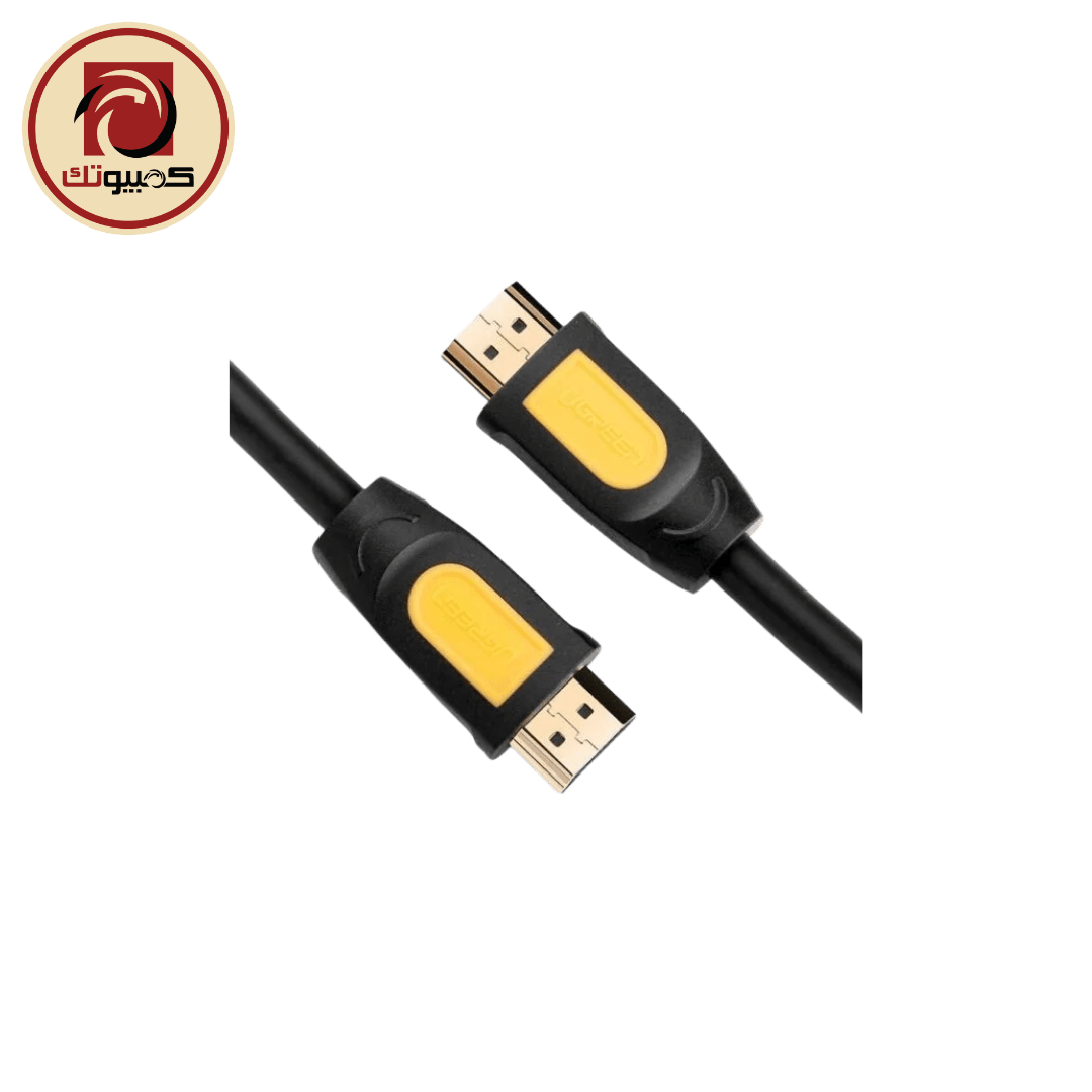 كابل UGREEN HDMI 1.4 Cable – 10M High-Speed HDMI Male to Male Cable, Black / Yellow, HD101 (10170)