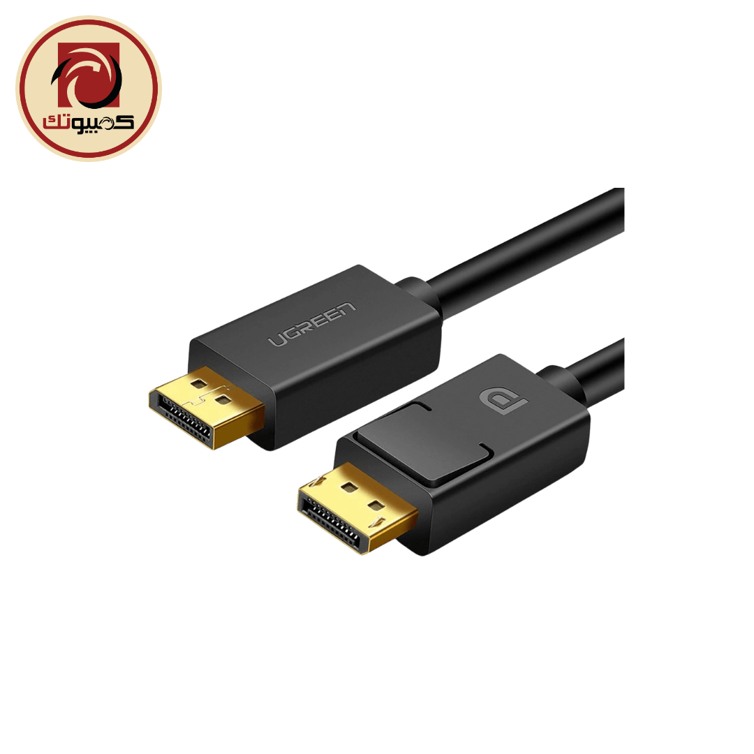 كابل UGREEN DisplayPort Cable – 2M 4K@60Hz High-Speed DP102 (10211) DisplayPort to DisplayPort Cable, Black