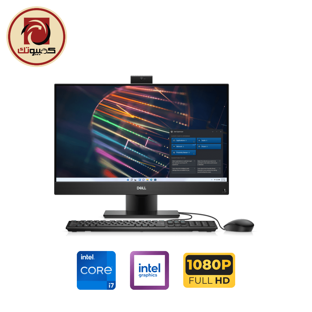 هارد SSD Dell OptiPlex 7400 All-in-One – Intel Core i7-12700, Intel UHD Graphics 770, 8GB RAM, 256GB SSD, 23.8″ FHD Touch