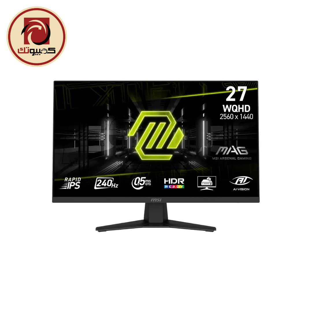 شاشة MSI MAG 274QF X24 – 27″ WQHD Rapid IPS 240Hz Gaming Monitor with FreeSync Premium