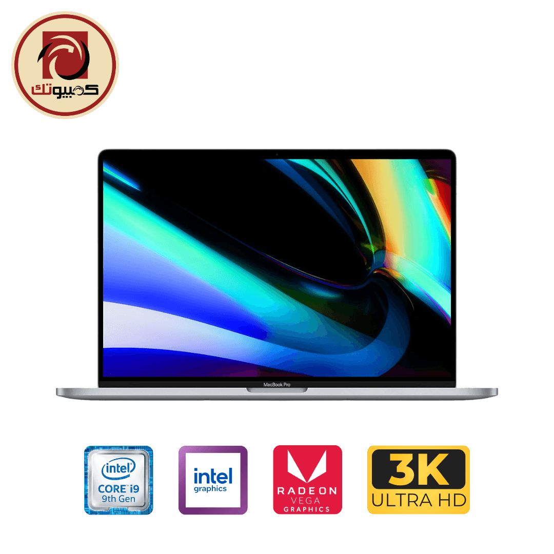 لابتوب Apple MacBook Pro 16 2019 – Intel Core i9-9980HK, AMD Radeon Pro 5500M 4GB, 32GB RAM, 512GB SSD, 16″ Retina Display