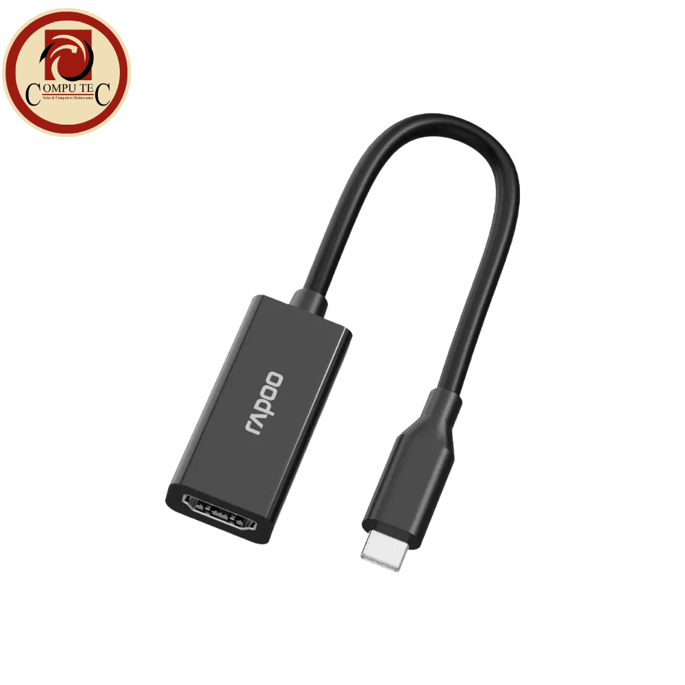 كابل Rapoo XD10 USB-C to HDMI Converter 4K 60Hz 20cm Cable