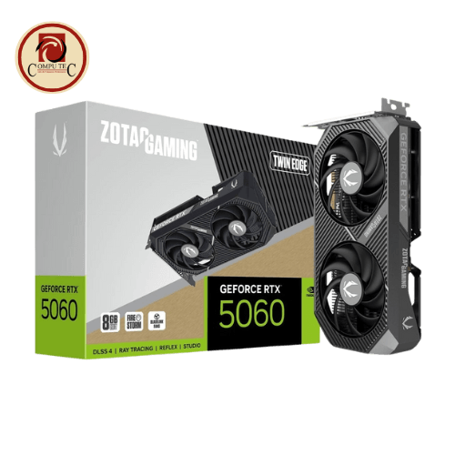 كارت شاشة ZOTAC GAMING GeForce RTX 5060 Twin Edge Graphics Card