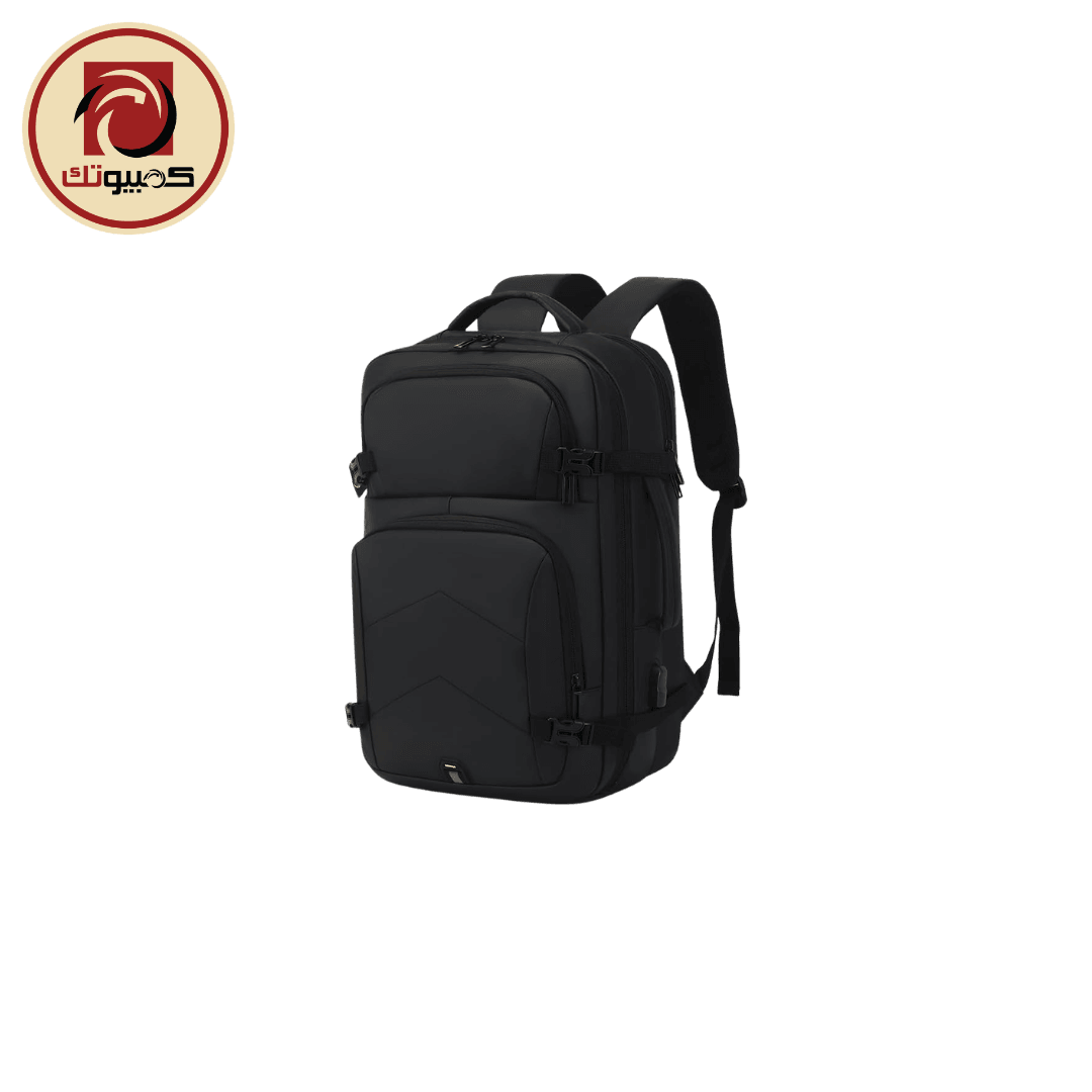 إكسسوار Rahala RAL-2023 Laptop Backpack – 15.6″ Water-Resistant Business Travel Backpack with USB Charging Port