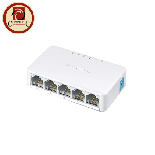 سويتش Mercusys MS105 5-Port 10/100Mbps Switch: Simple, Compact
