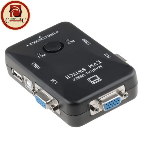 إكسسوار LAVA KVM Switch 2 Port – Efficient Control for Two Computers