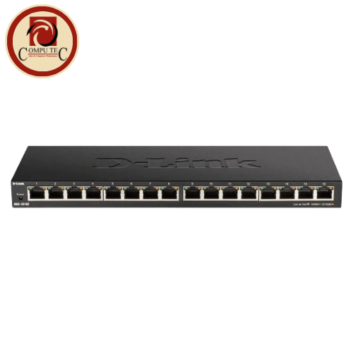سويتش Dlink 16-Port Gigabit Desktop Switch DGS-1016S
