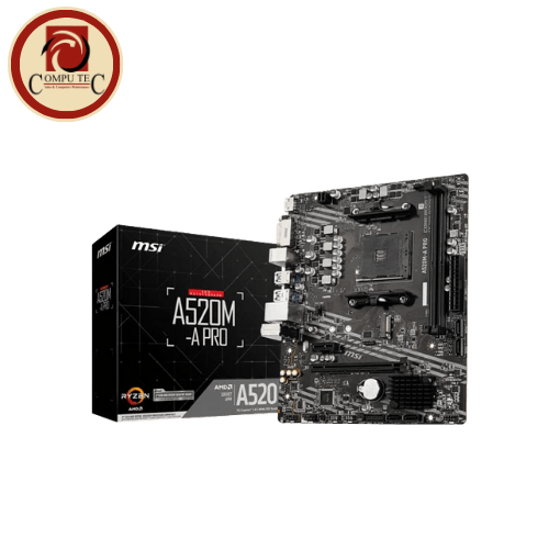 مذربورد MSI A520M-A PRO Motherboard – Reliable Performance & Stability