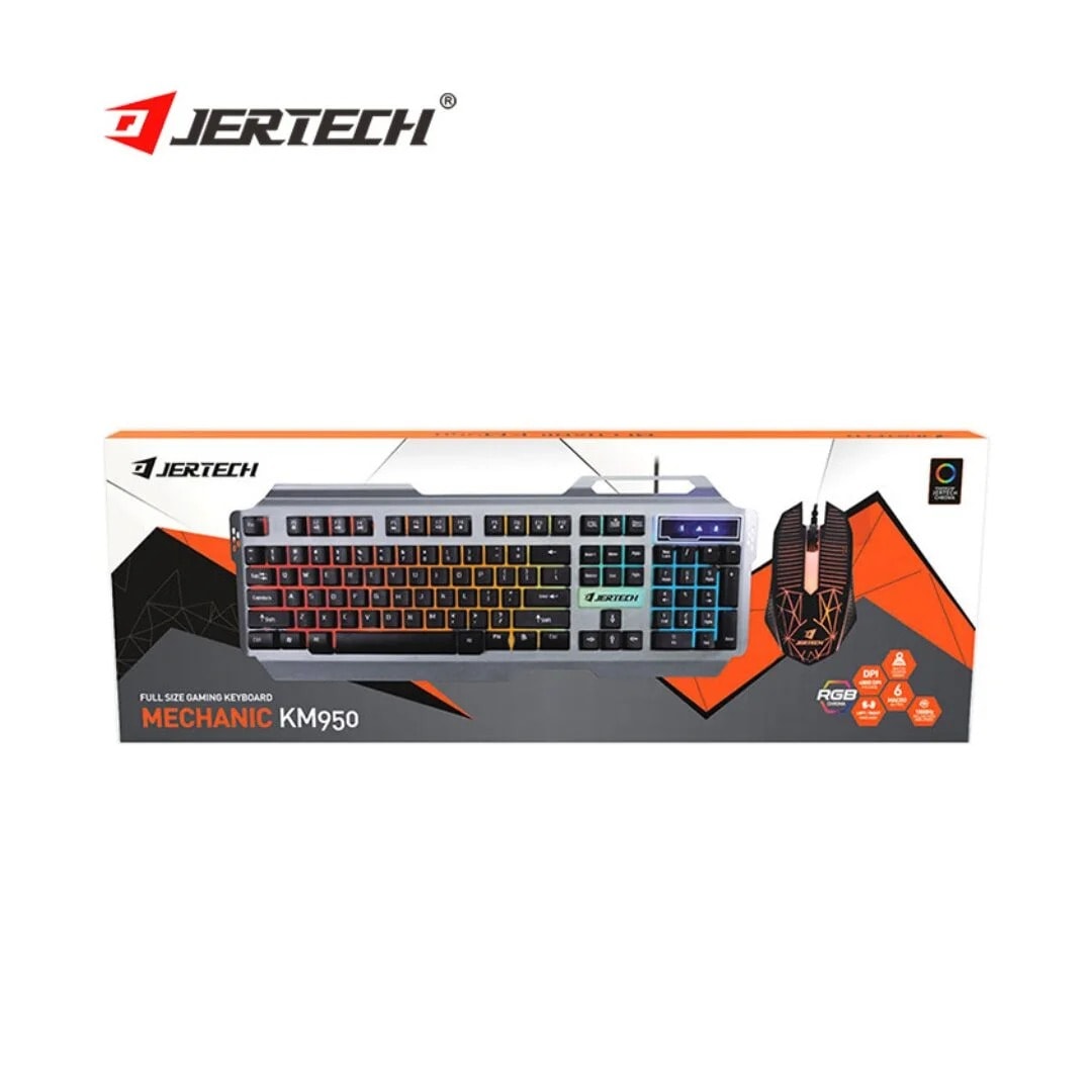 ماوس KEYBOARD & MOUSE JERTECH KM950