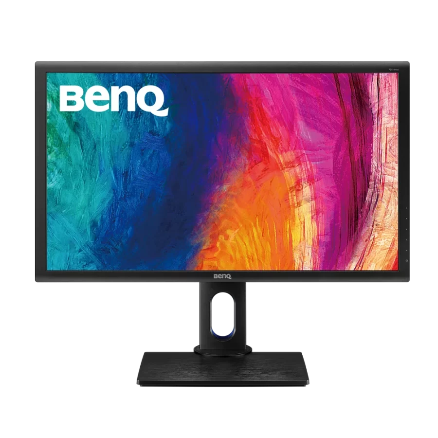 شاشة BenQ PD2700Q Designer Monitor 27 Inch QHD 1440p IPS, 60Hz, 4ms, Factory Calibrated Computer Monitor with AQCOLOR Technology for Accurate Reproduction, 100% sRGB, HDMI and Height Adjustable Stand